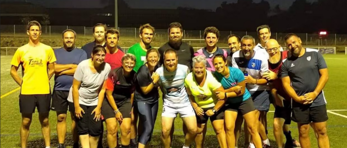 Equipe de rugby à toucher de montaigu Vendée