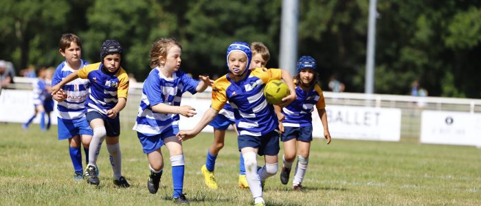 M8 de l'école de Rugby de Montaigu Vendée