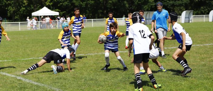 M12 de l'école de Rugby de Montaigu Vendée